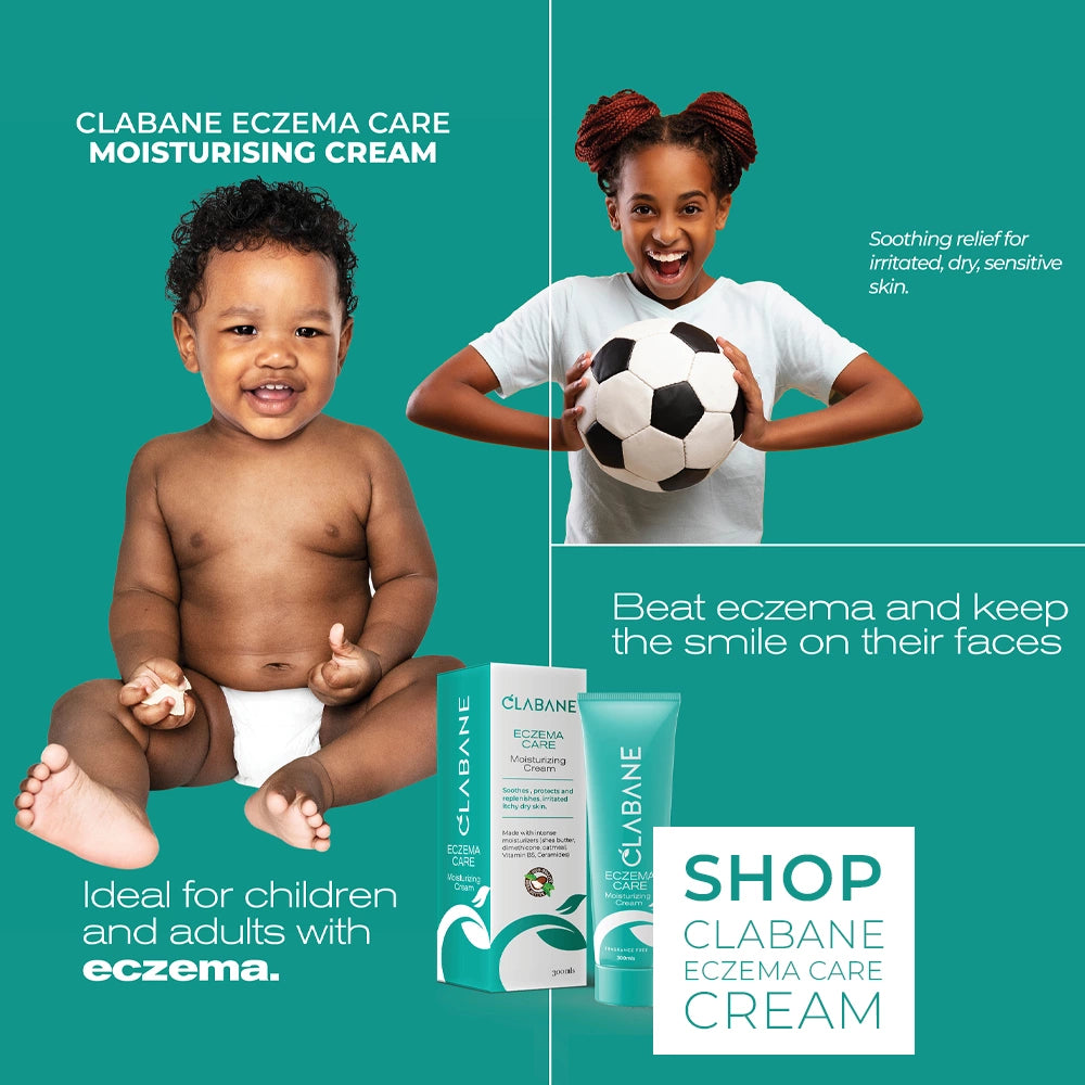 Clabane Eczema Care Moisturising Cream - Ideal for Children and Adults with Eczema
