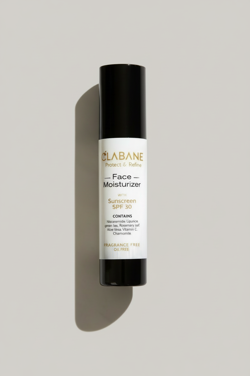 Clabane Protect and Refine Face Moisturizer with Sunscreen SPF 30