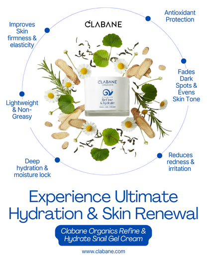 Clabane Organics Refine &amp; Hydrate Snail Gel Cream