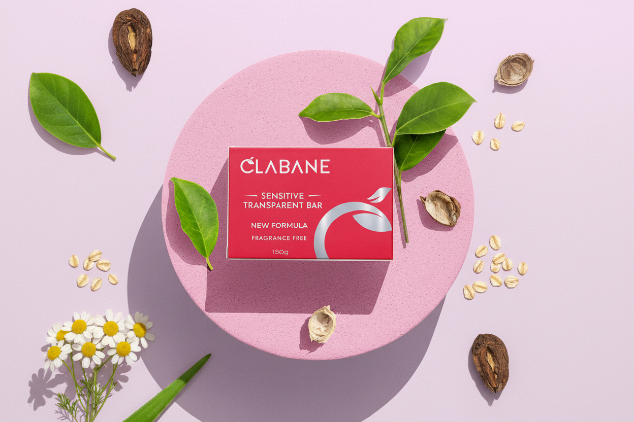 Clabane Pure Sensitive Transparent Bar New Formula