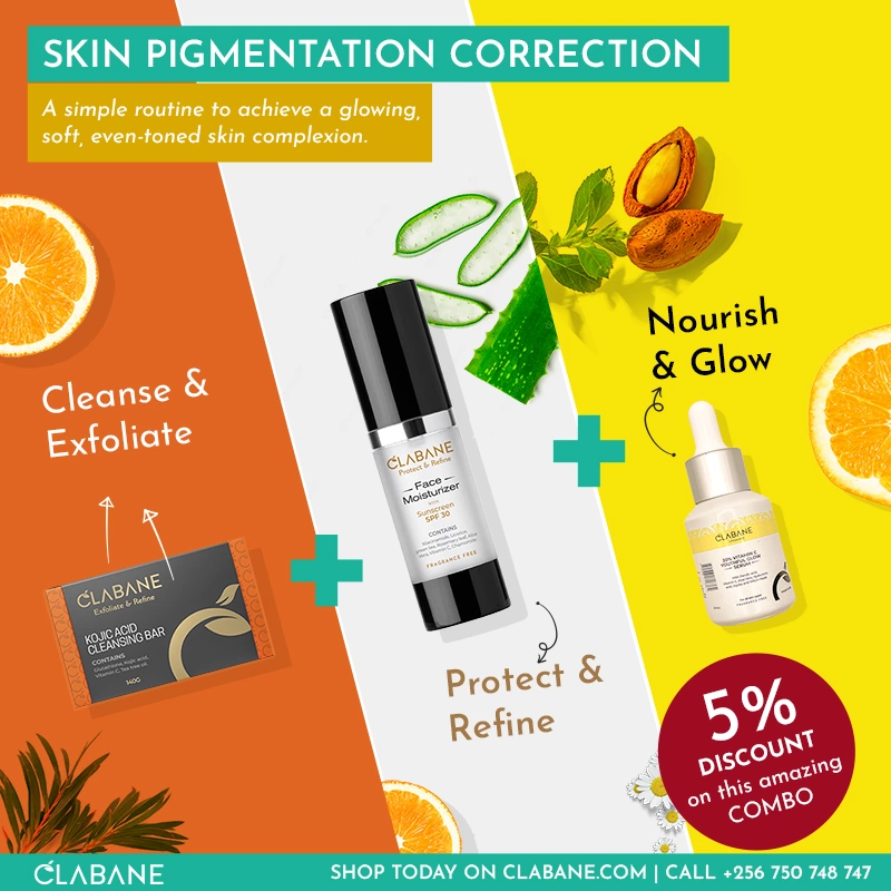 Skin Pigmentation Correction - A simple routine to achieve a glowing,  soft, even-toned skin complexion. 